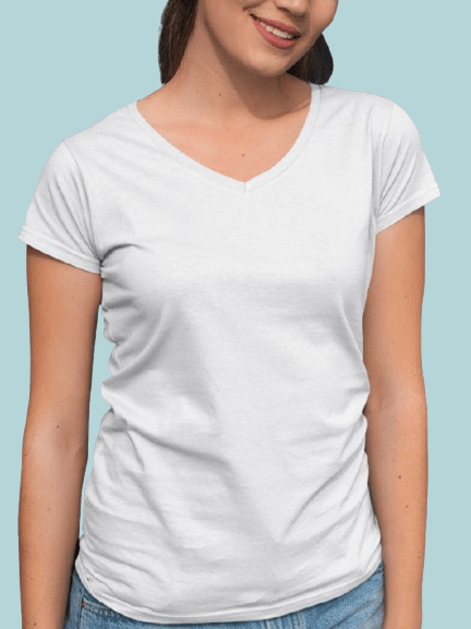 64V00L – Women’s Softstyle V-Neck